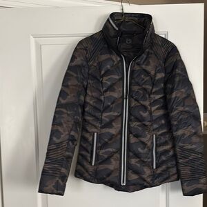 Blanc Nor camo puffer jacket